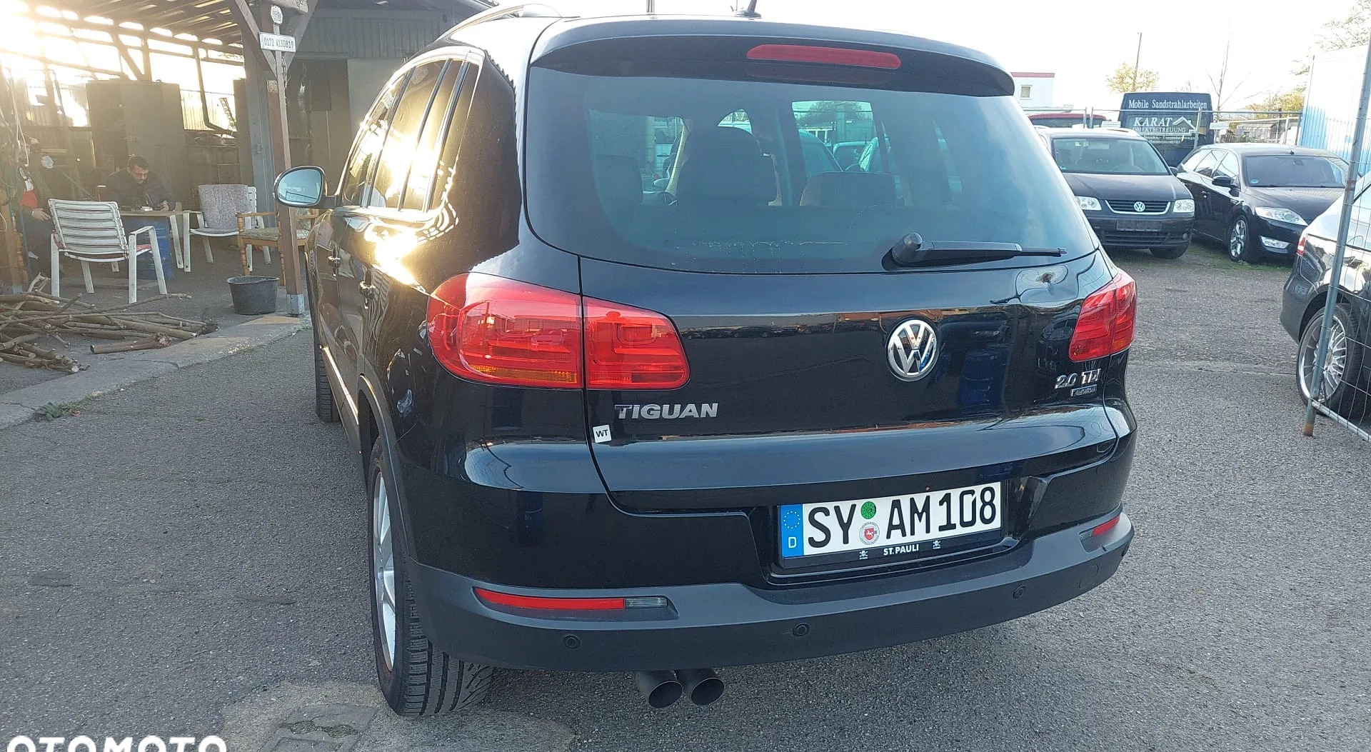 Volkswagen Tiguan cena 45000 przebieg: 246000, rok produkcji 2012 z Elbląg małe 191